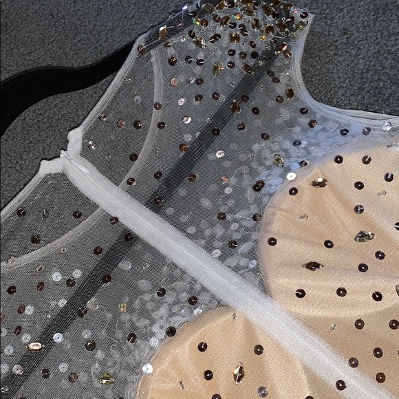 Formal mini sequin dress - Picture 3 of 4